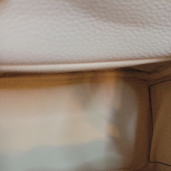 White Leather Doctor Bag w/ Gold Hardware NWT - Picture 5 of 11